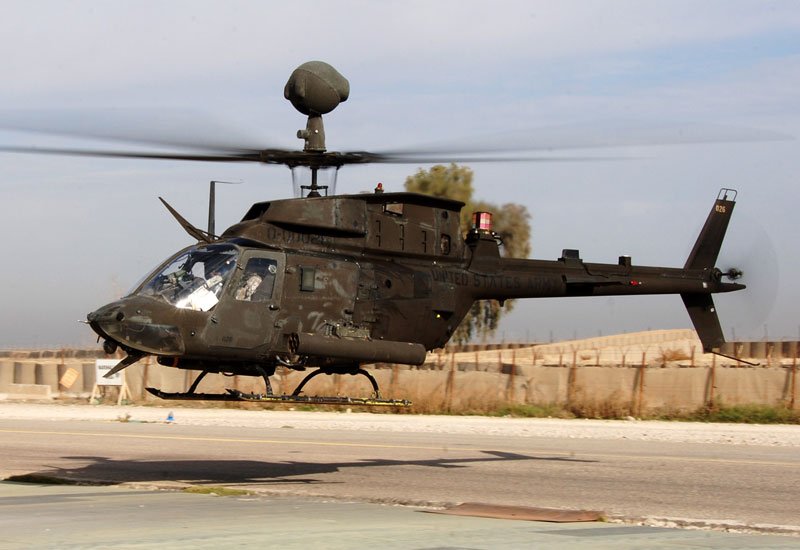 Bell Oh58 Kiowa 22 Military A4 Photo Print
