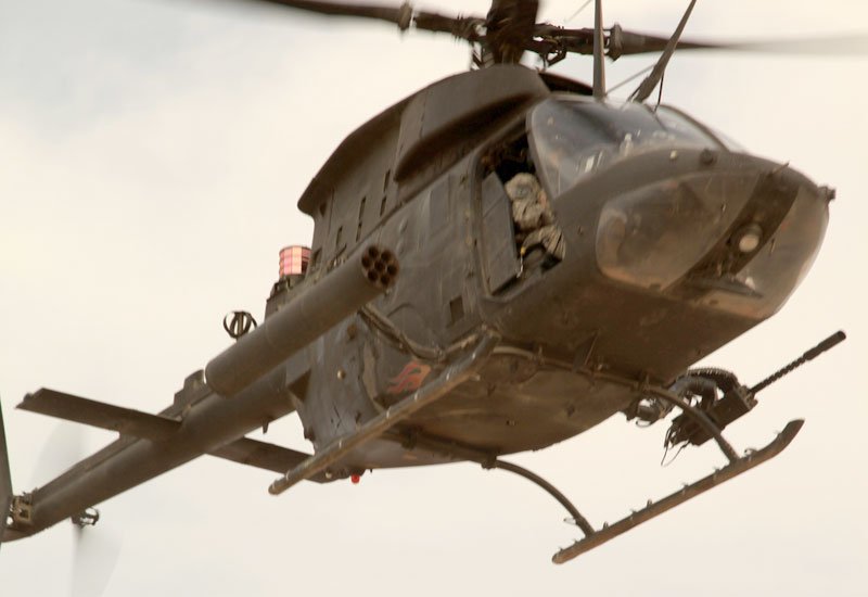 Bell Oh58 Kiowa 23 Military A4 Photo Print