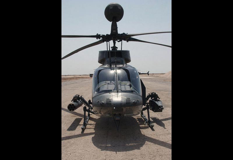 Bell Oh58 Kiowa 5 Military A4 Photo Print