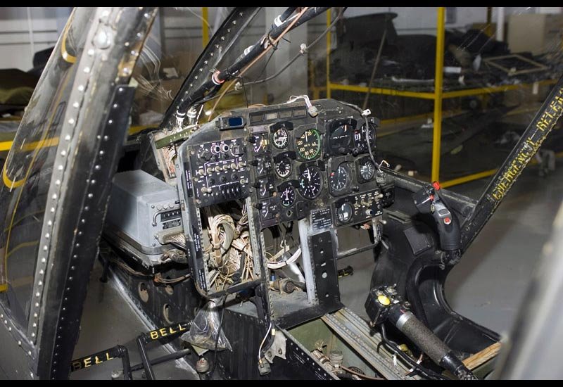 Bell Oh58 Kiowa Helicopter Cockpit Military A4 Photo Print