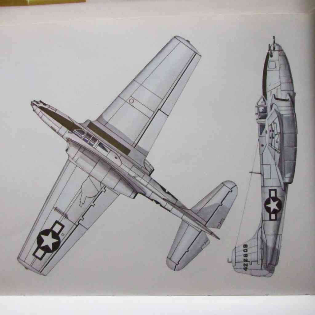 Bell P 59A Airacomet USA 1943 A4 Photo Print