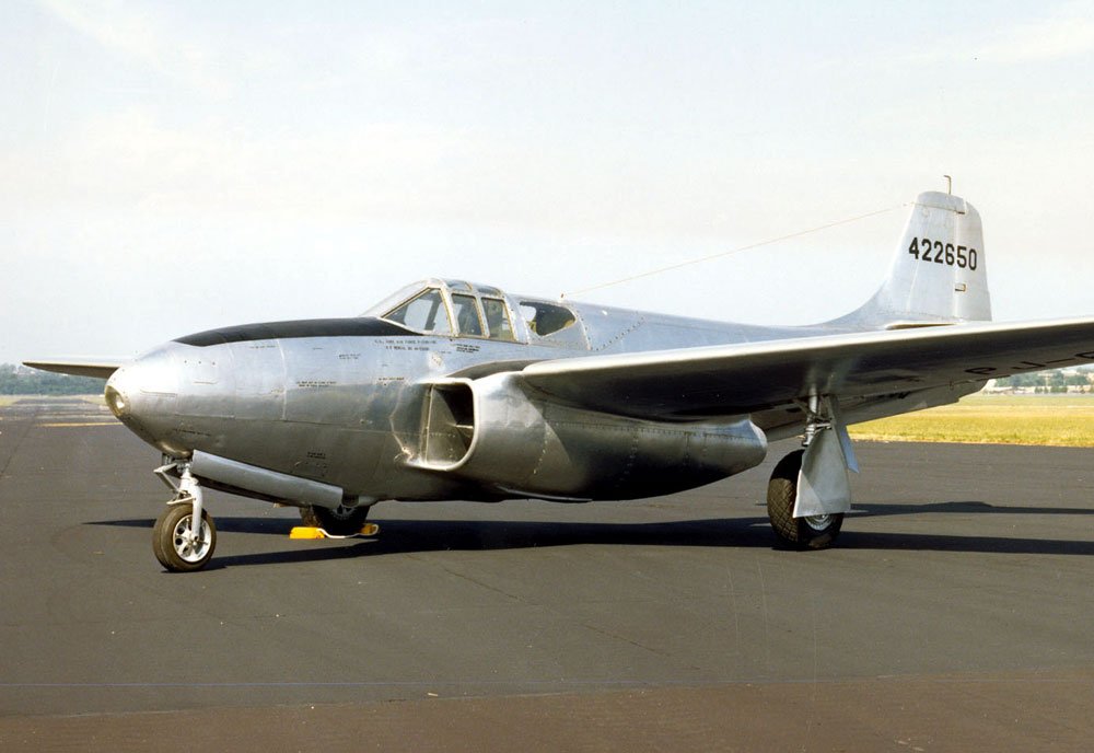 Bell P59 Airacomet Jet Fighter United States 6 Military A4 Photo Print