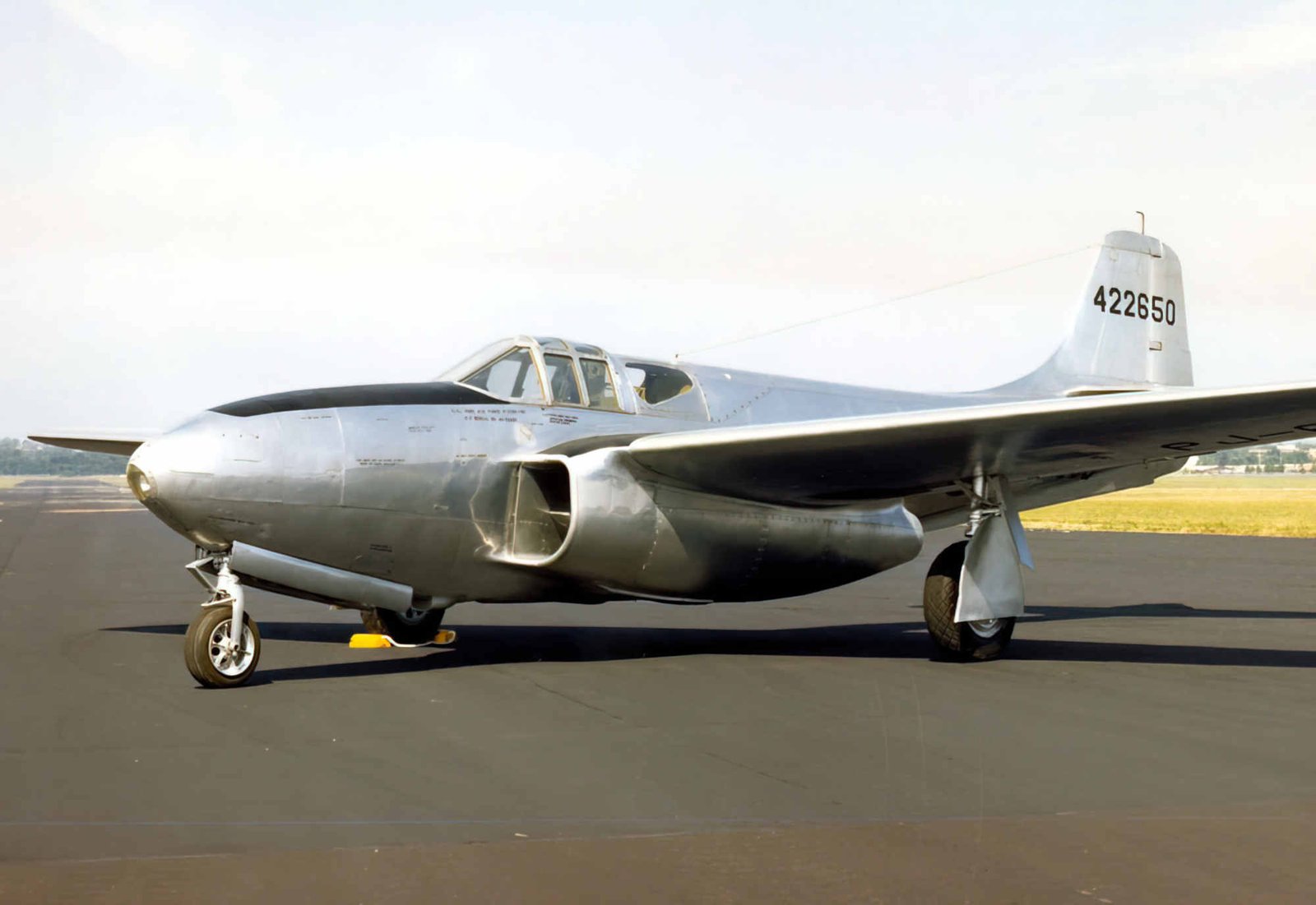 Bell P59 Airacomet Jet Fighter United States 6 (2) Military A4 Photo Print