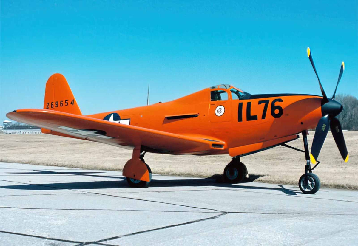 Bell P63 Kingcobra 18 (2) Military A4 Photo Print