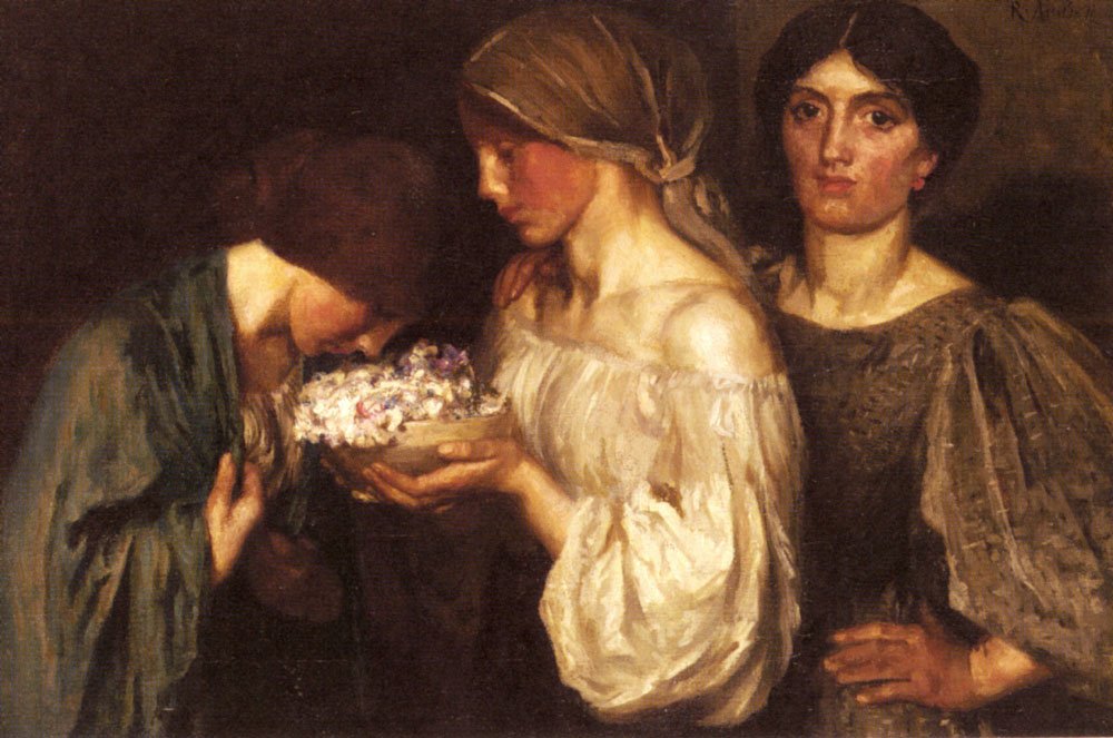 Bell Robert Anning The Fragrant Posy Art A4 Photo Print