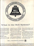 Bell Telephone System Vintage Retro Advert Ads A4 Photo Print