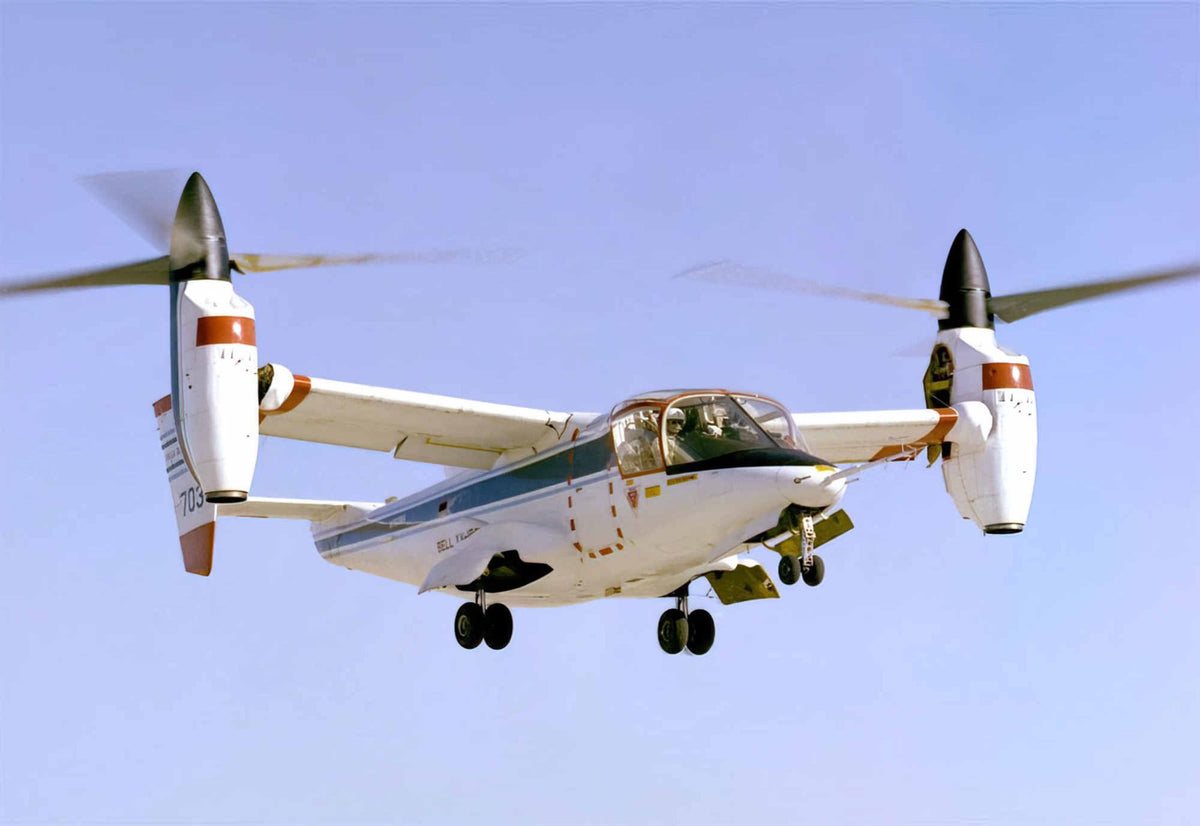 Bell Xv15 Tiltrotor Technology Demonstrator Helicopter Nasa 10 (2) Military A4 Photo Print