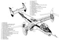 Bell Xv15 Tiltrotor Technology Demonstrator Helicopter Nasa 12 Military A4 Photo Print