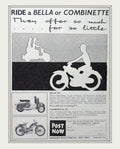Bella 204 Combiette Vintage Retro Advert Poster A4 Photo Print