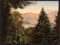 Bellagio general view II Lake Como Vintage A4 Photo Print