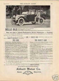 Belle Isle Abbott Vintage Retro Advert Ads A4 Photo Print