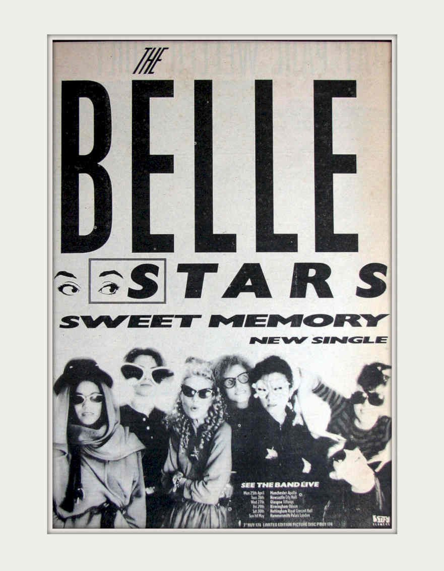 Belle Stars Sweet Vintage Retro Advert Poster A4 Photo Print