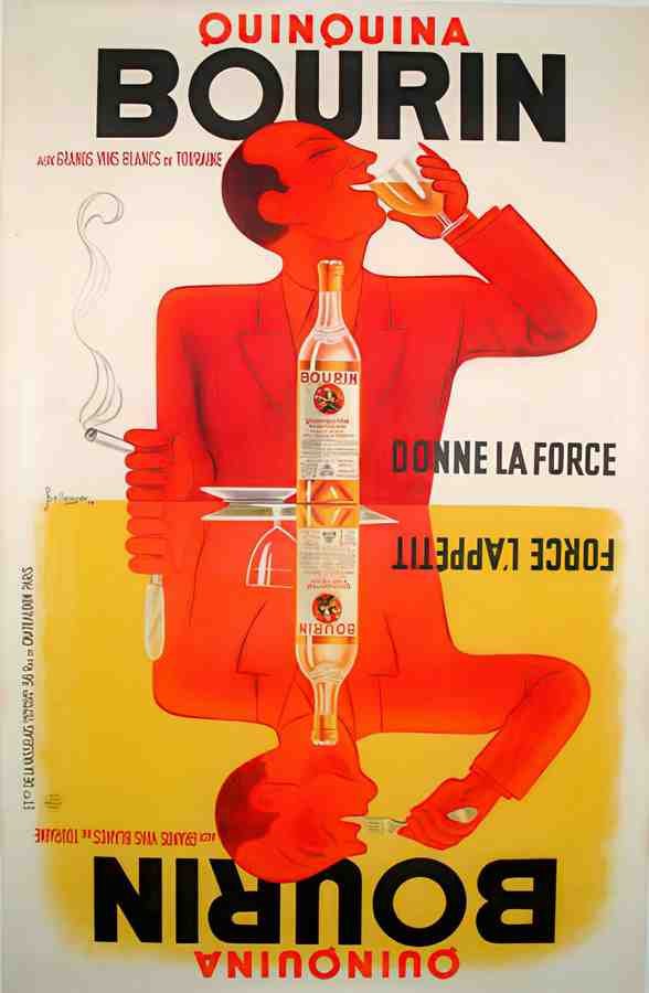 BellengerBourin Vintage Advert A4 Photo Print