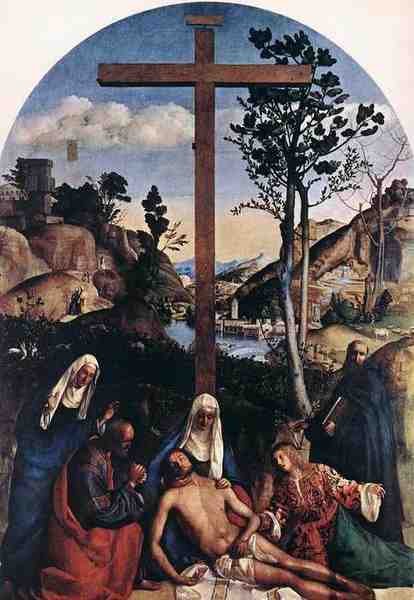 Bellini Giovanni Deposition 5 A4 Photo Print