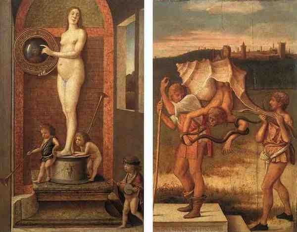 Bellini Giovanni Four Allegories 2 5 A4 Photo Print