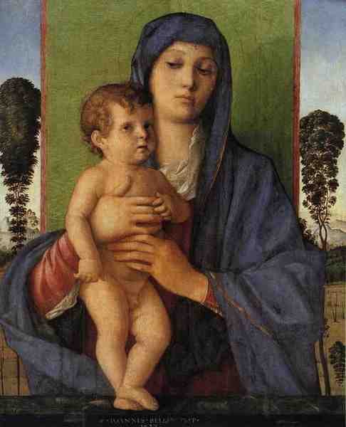 Bellini Giovanni Madonna Degli Alberetti 5 A4 Photo Print