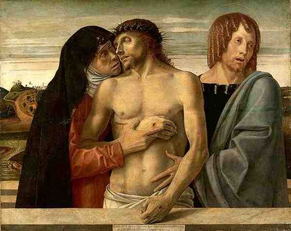 Bellini Giovanni Pieta 5 A4 Photo Print