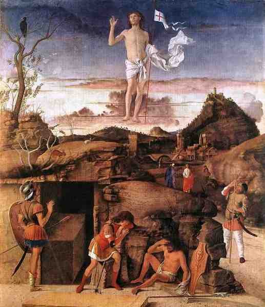 Bellini Giovanni Resurrection Of Christ 5 A4 Photo Print