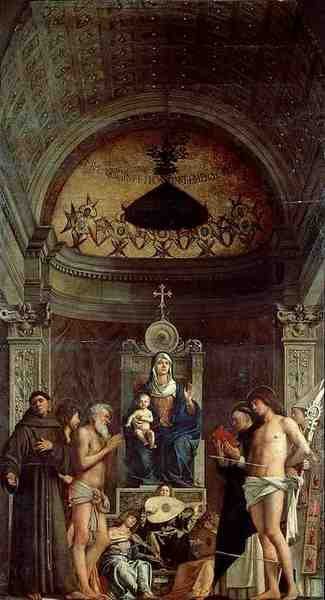 Bellini Giovanni San Giobbe Altarpiece 5 A4 Photo Print