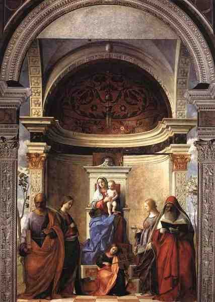 Bellini Giovanni San Zaccaria Altarpiece 5 A4 Photo Print