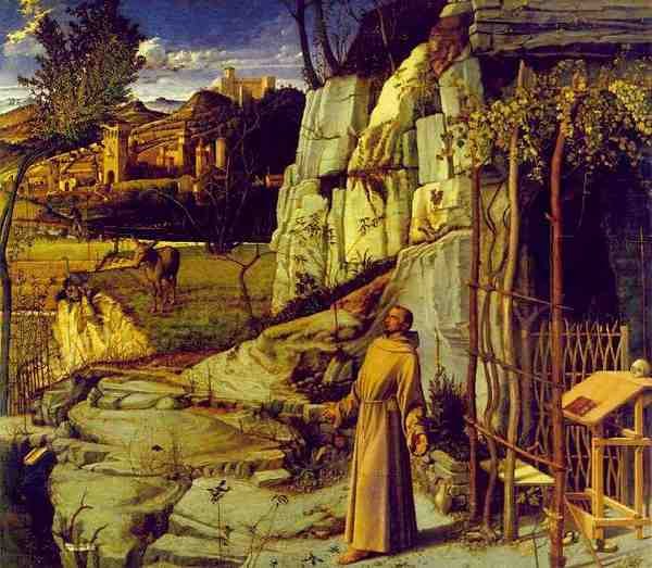 Bellini Giovanni St Francis In Ecstasy 5 A4 Photo Print