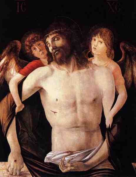 Bellini Giovanni The Dead Christ Supported By Two Angels 5 A4 Photo Print