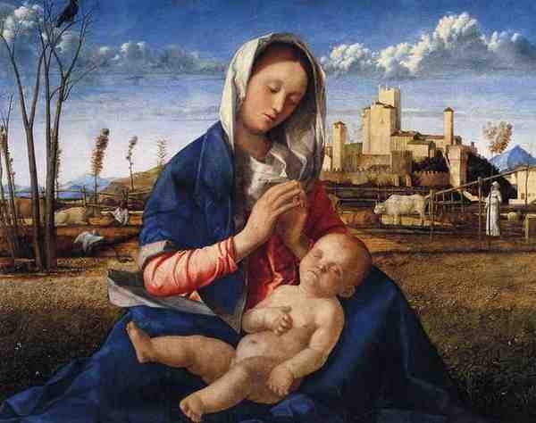 Bellini Giovanni The Virgin And Child 5 A4 Photo Print