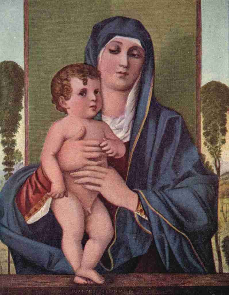 Bellini Giovanni c1430 1516 Famous Madonnas 1907 Madonna & Child A4 Photo Print