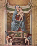 Bellini Giovanni c1430 1516 Famous Madonnas 1907 Madonna A4 Photo Print