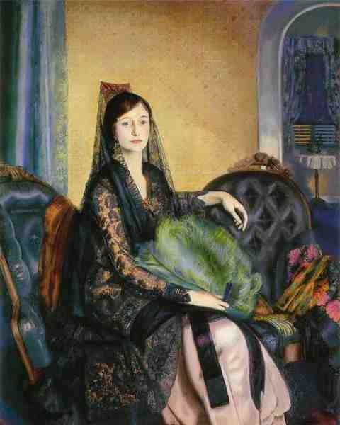 Bellows George Wesley Portrait Of Elizabeth Alexander 5 A4 Photo Print