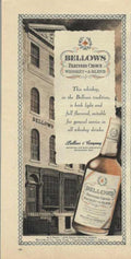 Bellows Whiskey 1810 Vintage Retro Advert Ads A4 Photo Print