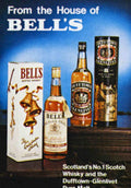 Bells Scotch Malt Vintage Retro Advert Poster A4 Photo Print