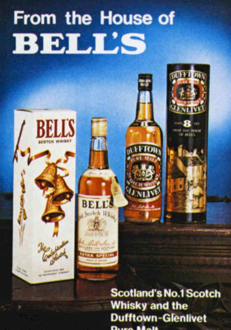 Bells Scotch Malt Vintage Retro Advert Poster A4 Photo Print