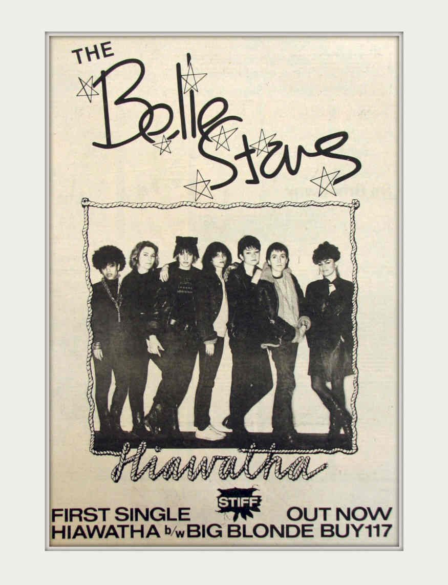 Bellstars Hiawatha Promo Vintage Retro Advert Poster A4 Photo Print