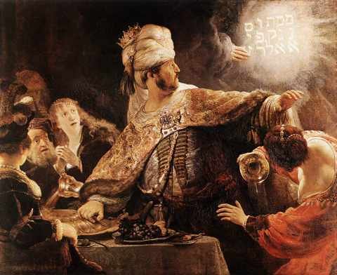 Belshazzars Feast Wg A4 Photo Print