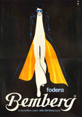 Bemberg Suit Poster Vintage Retro Advert Poster A4 Photo Print