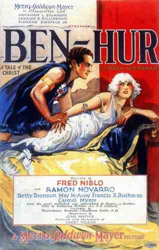  Ben Hur 1925 01 film star poster A4 Photo Print