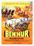 Ben Hur Charlton Heston Movie Poster Vintage Retro Advert Poster A4 Photo Print