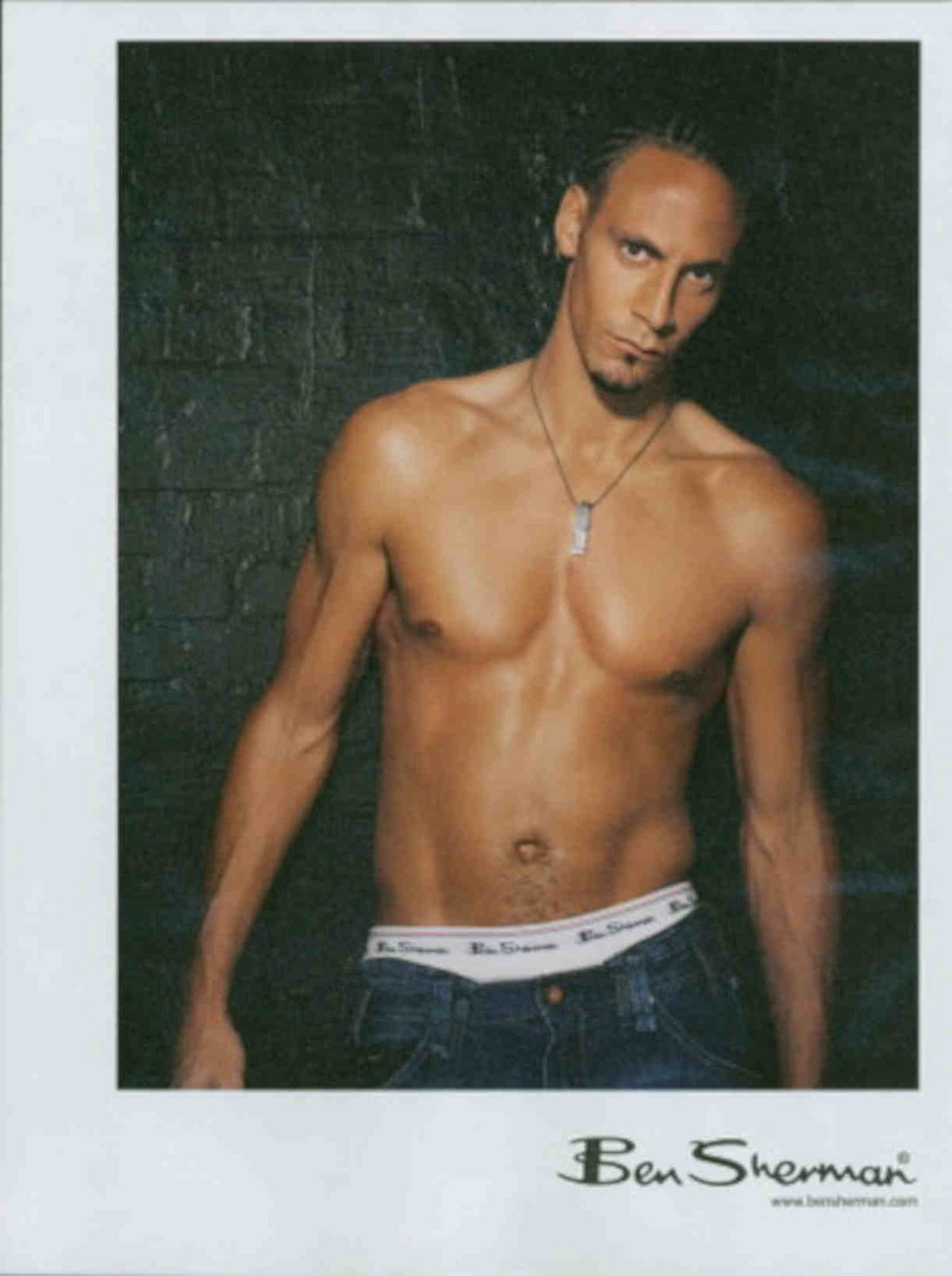 Ben Sherman Denim Vintage Retro Advert Poster A4 Photo Print