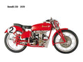 Benelli 250 1939 motorbike A4 Photo Print