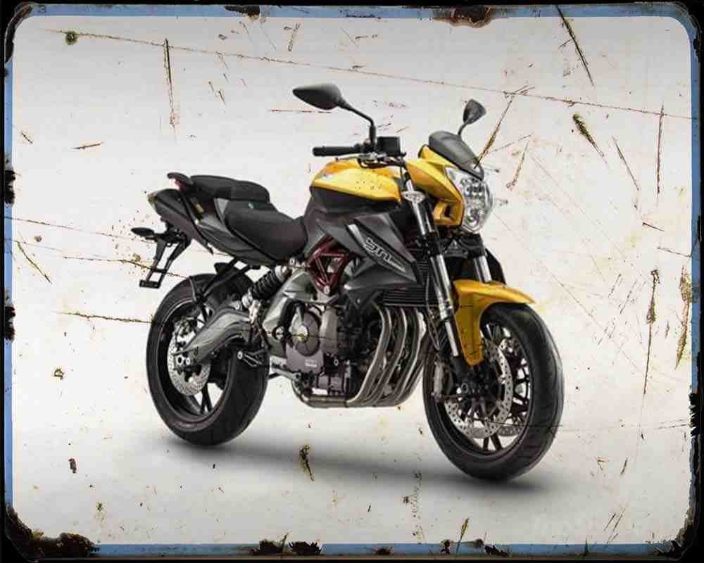 Benelli 600R 15 01 Motorbike Vintage Aged A4 Photo Print