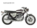 Benelli 650S Tornado 1973 motorbike A4 Photo Print