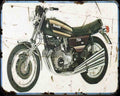 Benelli 750 Sei Motorbike Vintage Aged A4 Photo Print