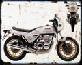 Benelli 900 Sei Motorbike Vintage Aged A4 Photo Print