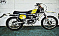 Benelli Cross motorbike A4 Photo Print