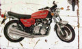 Benelli Sei 750 1976 Aged Vintage A4 Photo Print