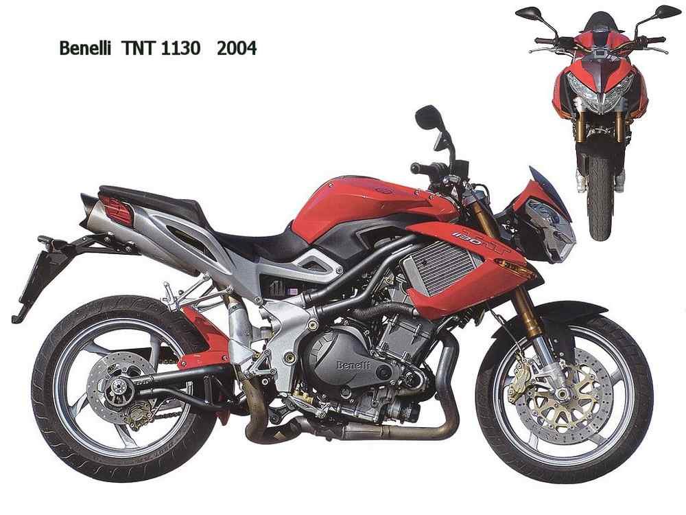 Benelli TNT1130 2004 motorbike A4 Photo Print