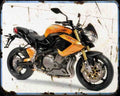 Benelli Tnt 899 Motorbike Vintage Aged A4 Photo Print