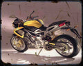 Benelli Tnt1130 1 Motorbike Vintage Aged A4 Photo Print