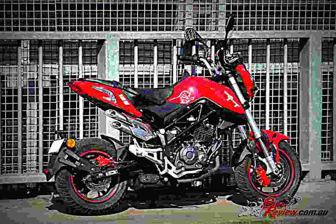 Benelli Tornado TNT 125 2017 1 motorbike A4 Photo Print